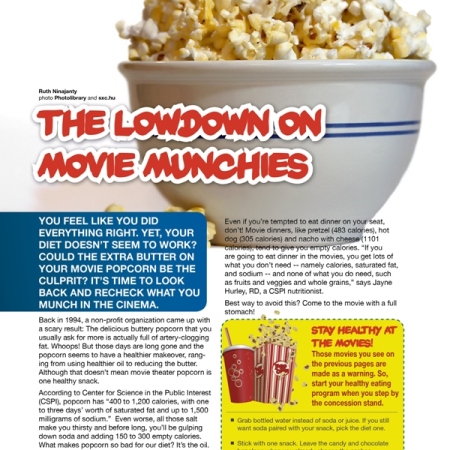 The Lowdown on Movie Munchies